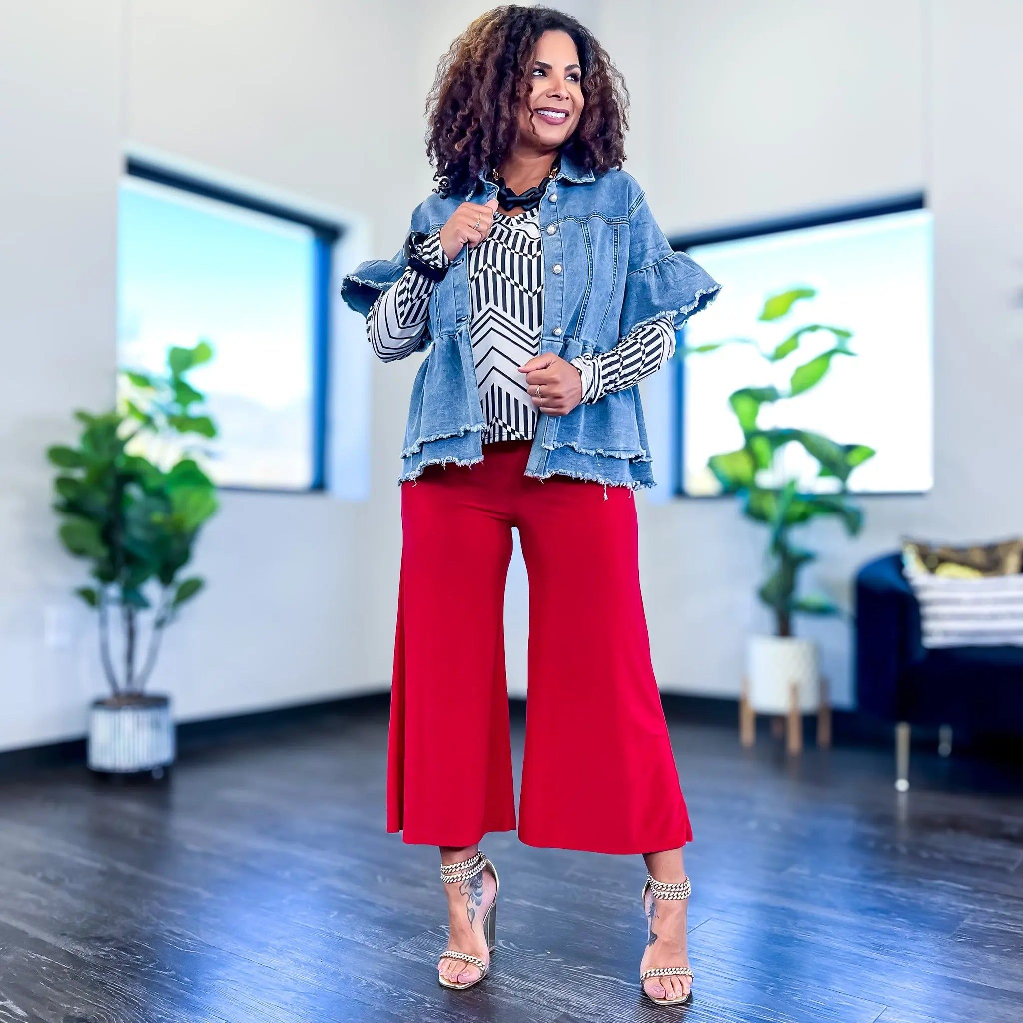 Chevron Girlfriend Top sold by ZZs product image thumbnail 5