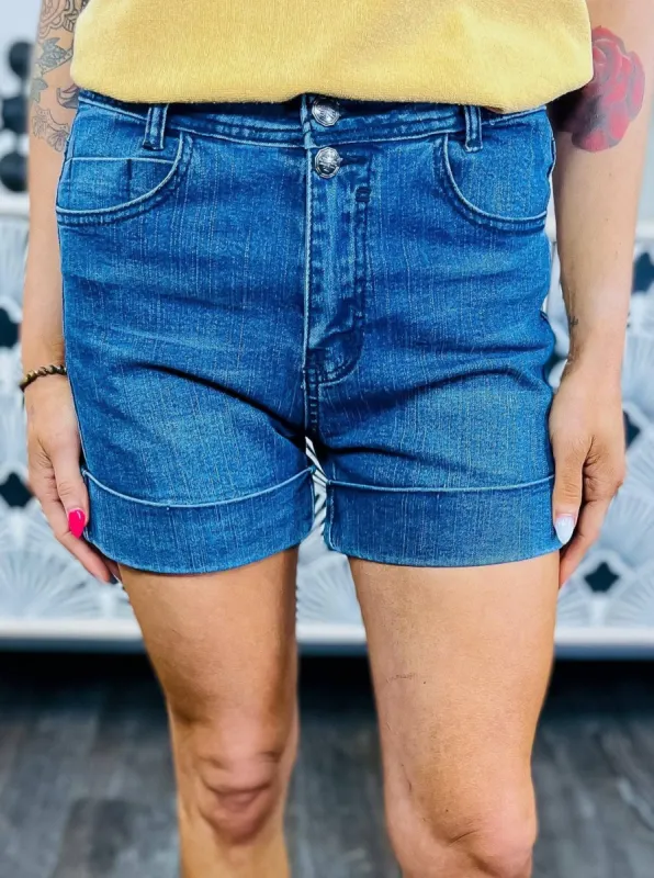 Rock N Roll Denim Shorts [NO RETURNS] sold by ZZs