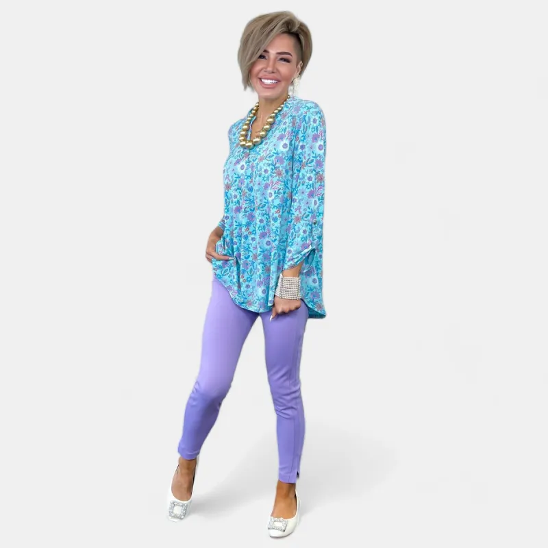 Mint Daisy Lizzy Top sold by ZZs