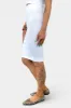 White Ribbed Midi Skirt sold by ZZs