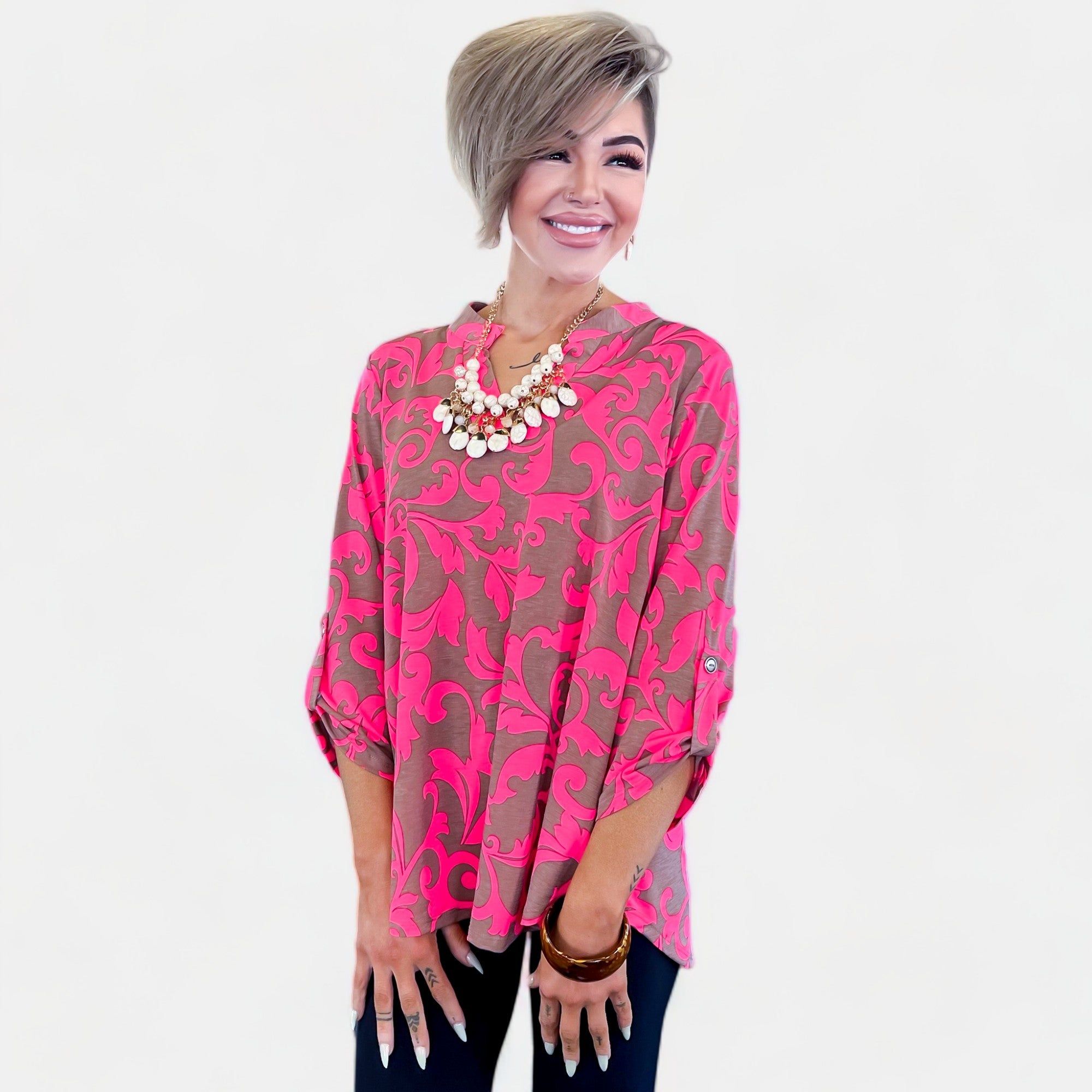 Mocha Pink Lizzy Top sold by ZZs product image thumbnail 2