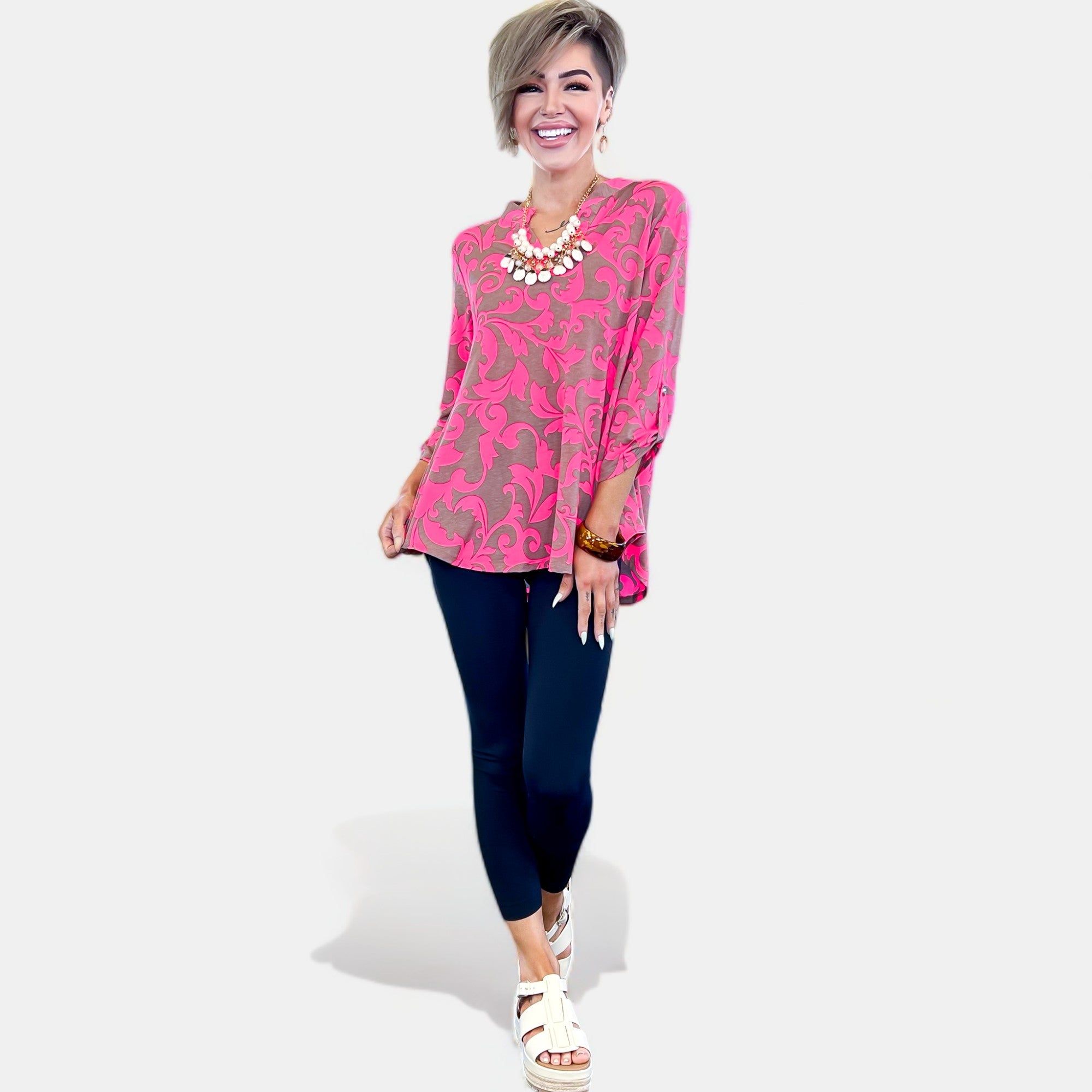 Mocha Pink Lizzy Top sold by ZZs product image thumbnail 3