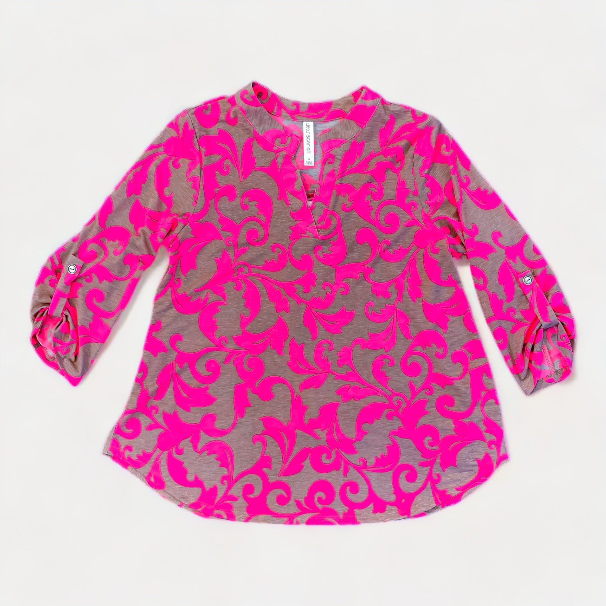 Mocha Pink Lizzy Top sold by ZZs