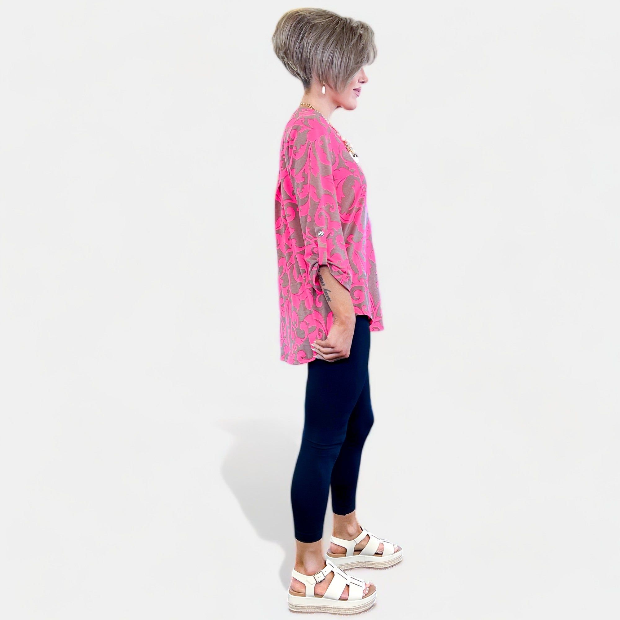 Mocha Pink Lizzy Top sold by ZZs product image thumbnail 5