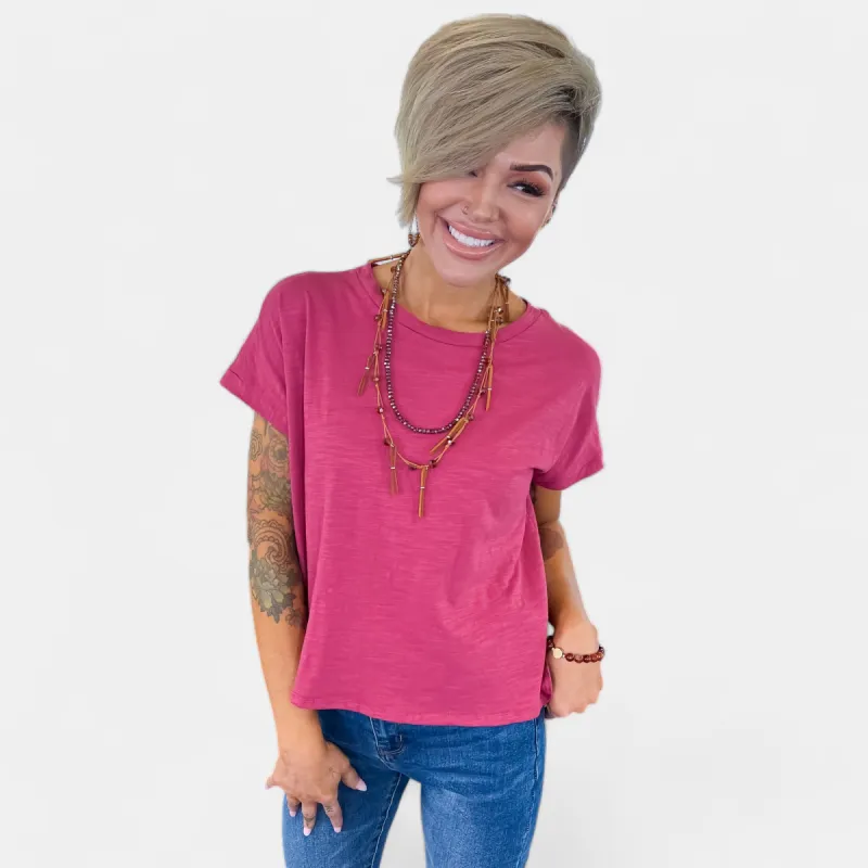 Pink Ember Top [NO RETURNS] sold by ZZs