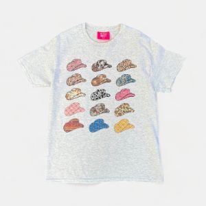 Western Rodeo Hat Oversized Graphic Tee sold by ZZs