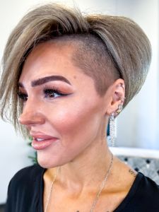 Rhinestone Dangle Earrings | Silver sold by ZZs