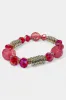 Red Stone Stretch Bracelet sold by ZZs