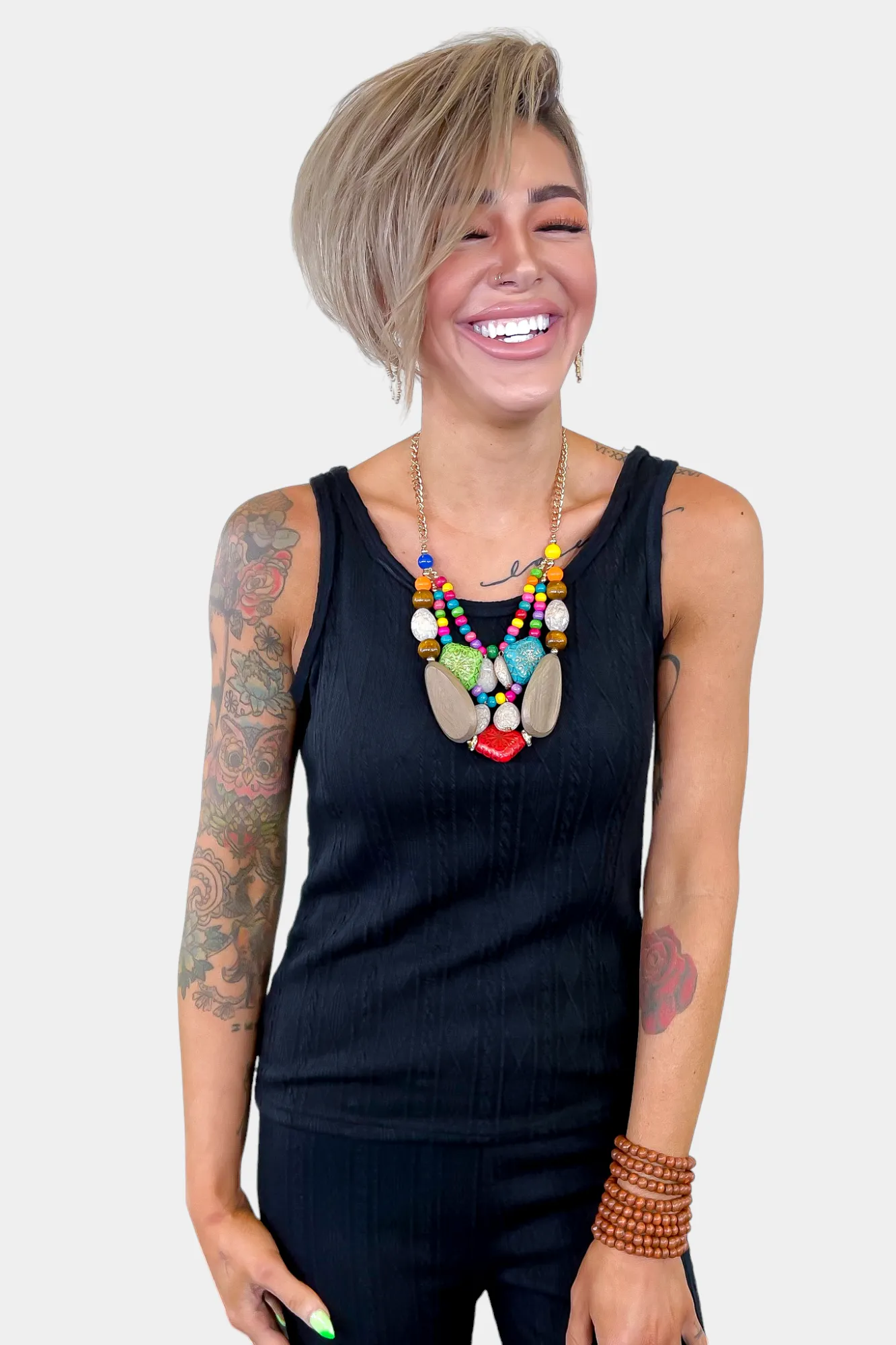 Black Knit Cardigan Set sold by ZZs product image thumbnail 4