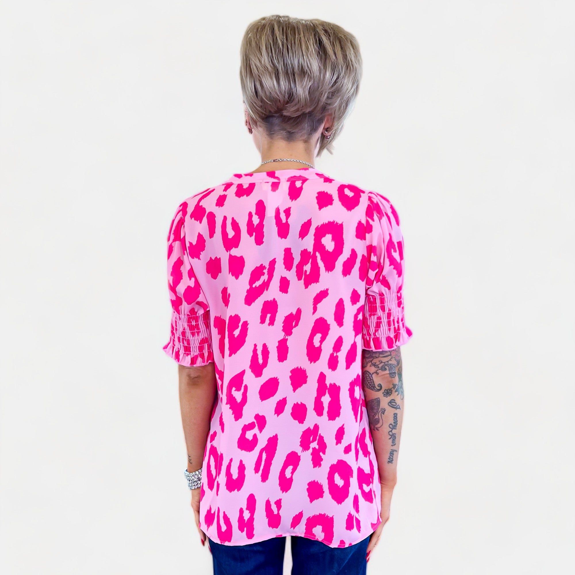 Mint Abstract Floral Lizzy Top sold by ZZs product image thumbnail 5