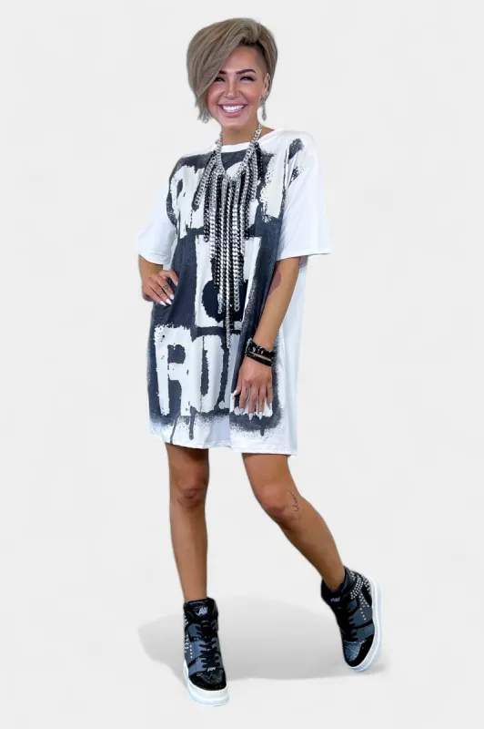 Rock & Roll Jersey Dress sold by ZZs