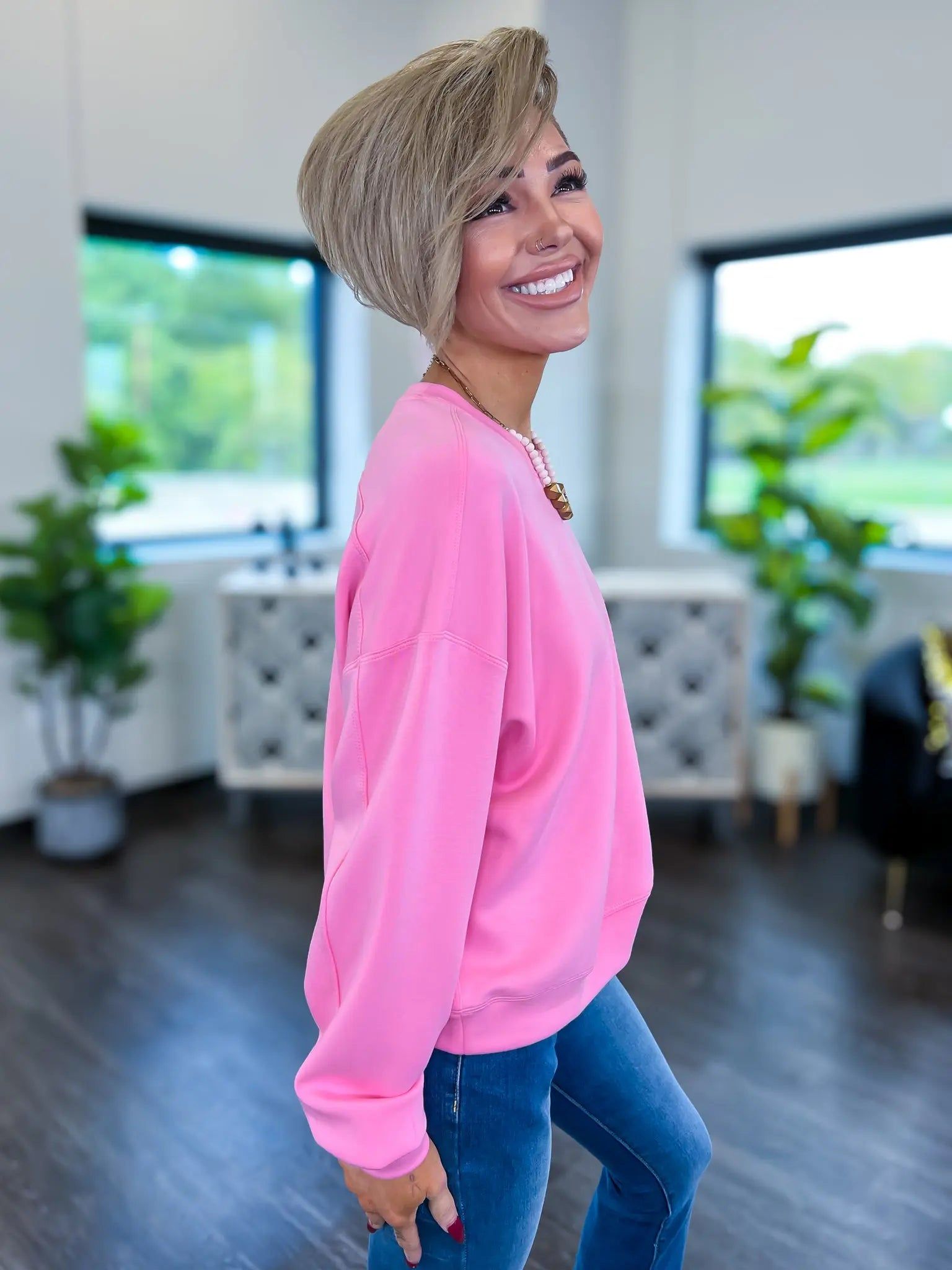 Peak Performance Sweatshirt | Pink sold by ZZs product image thumbnail 3