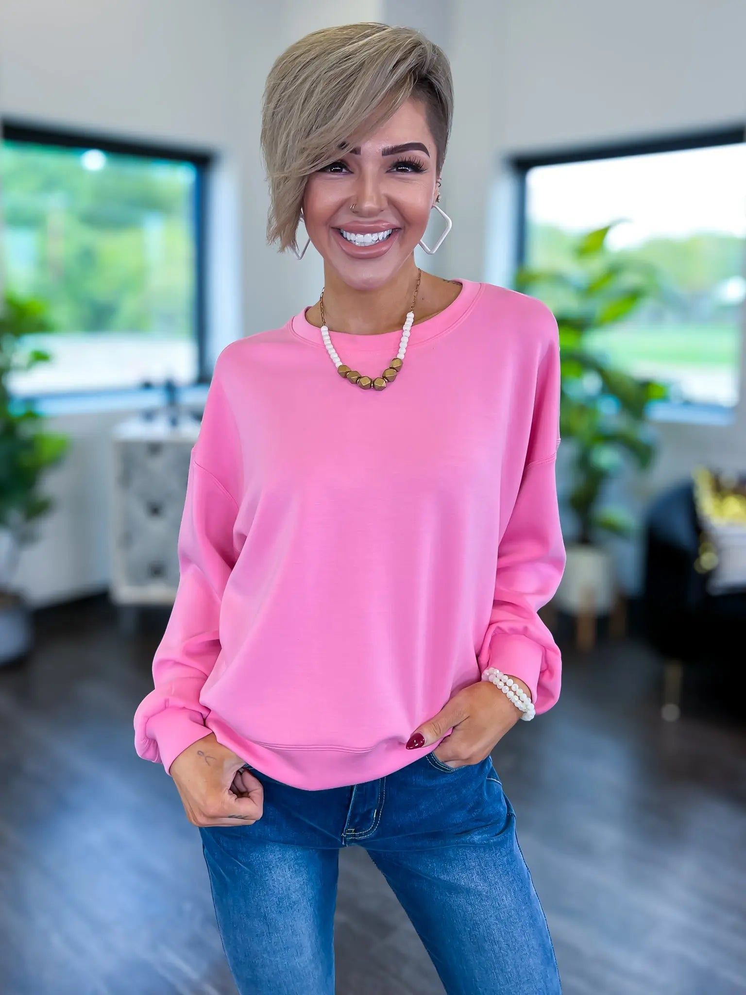 Peak Performance Sweatshirt | Pink sold by ZZs