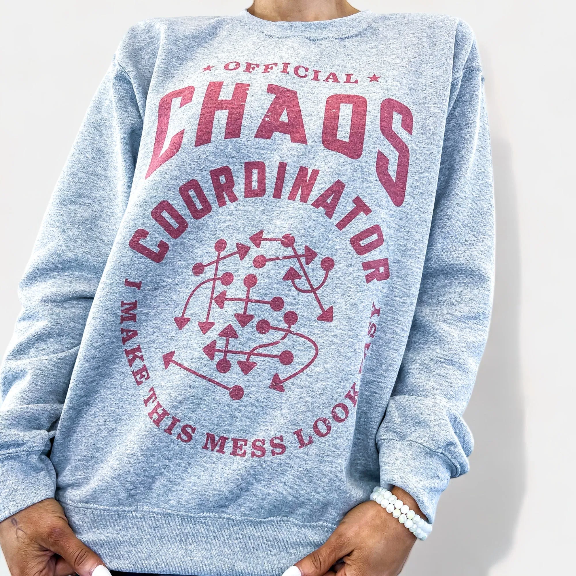 Chaos Coordinator Sweatshirt sold by ZZs product image thumbnail 4