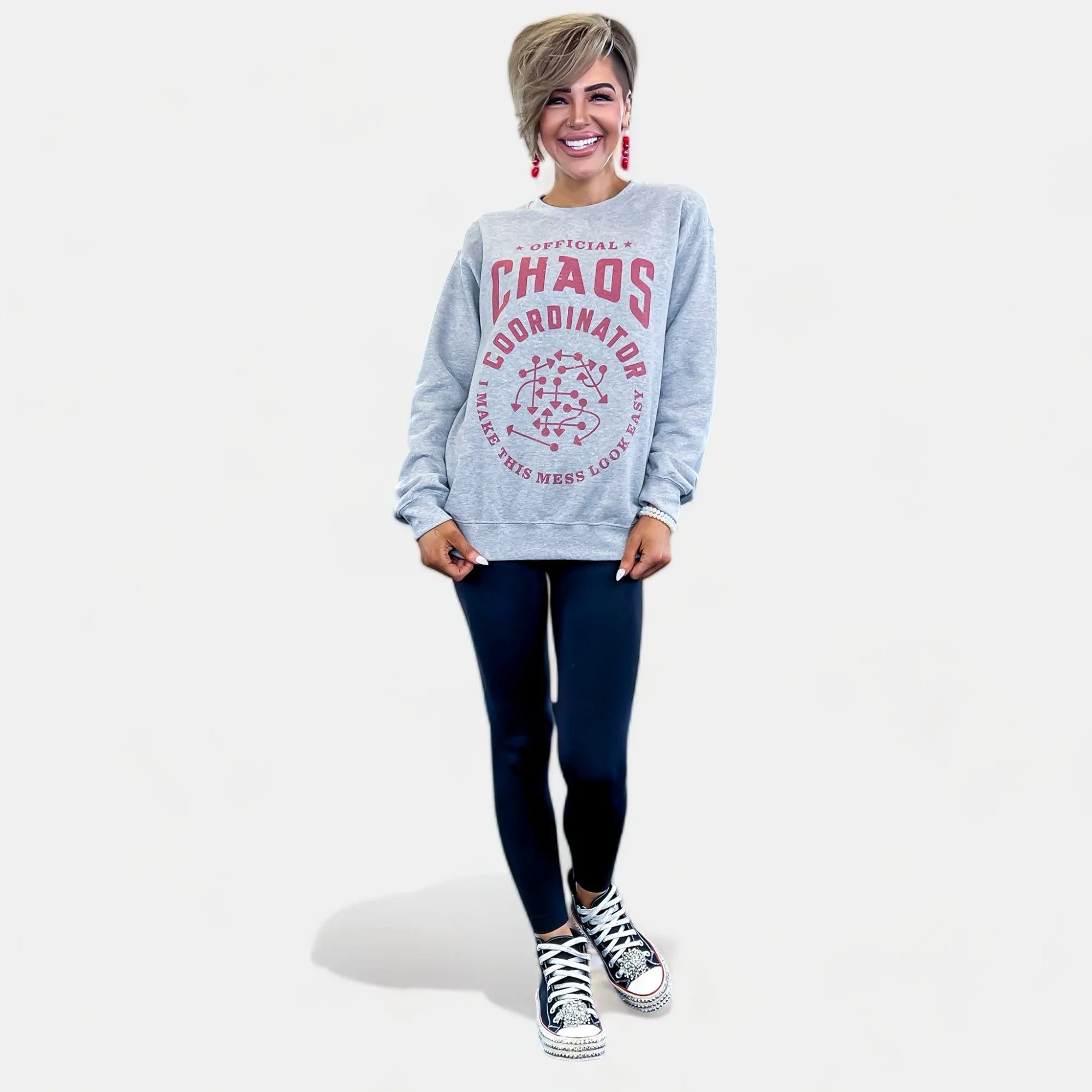 Chaos Coordinator Sweatshirt sold by ZZs product image thumbnail 3