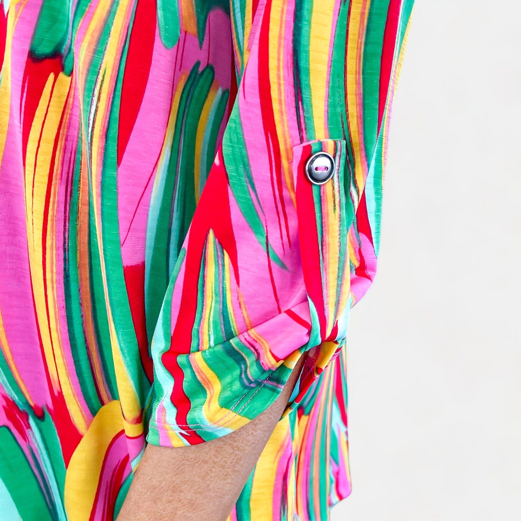 Pink Abstract Lizzy Top sold by ZZs product image thumbnail 5