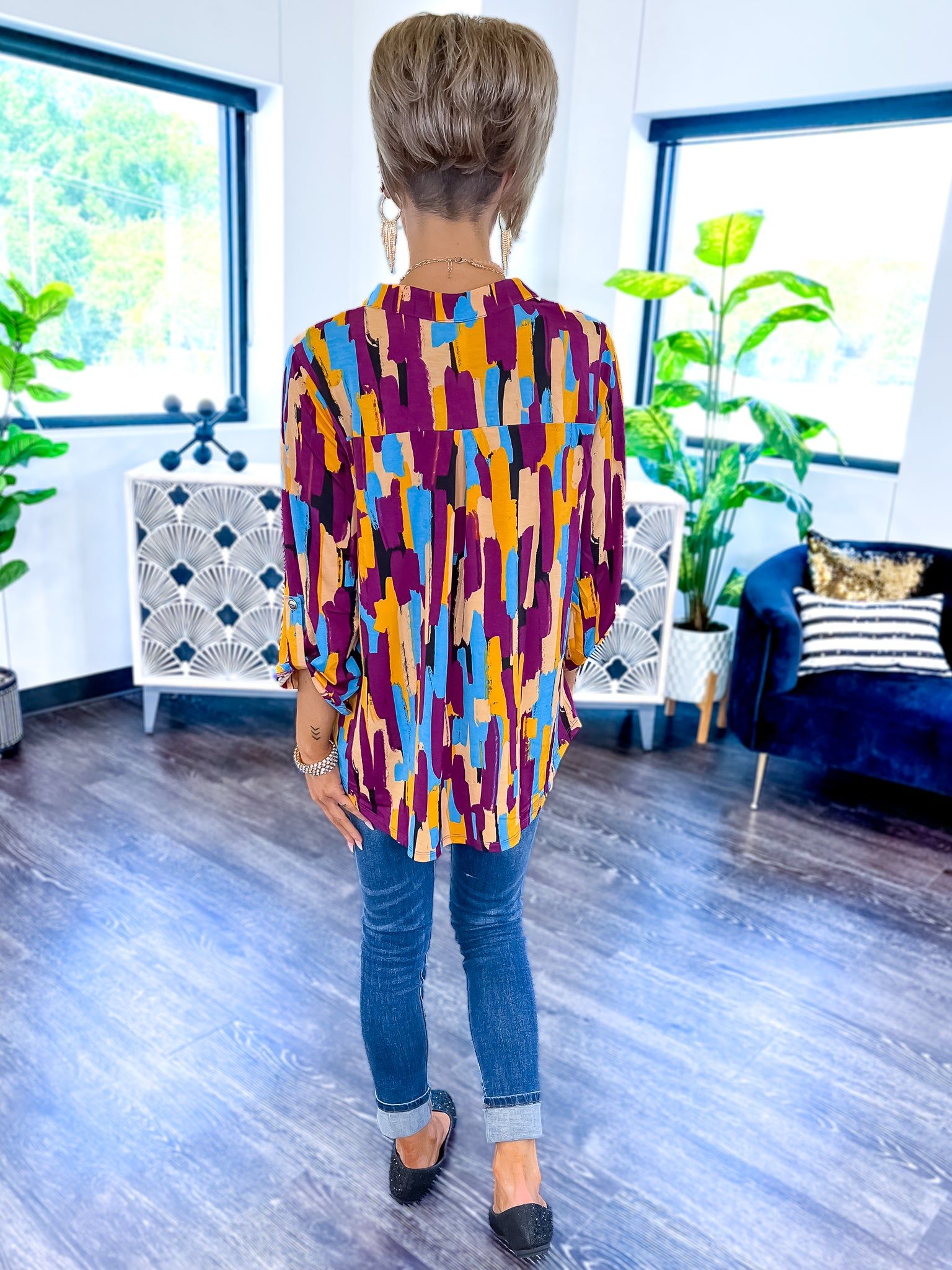 Lizzy Top | Dark Magenta sold by ZZs product image thumbnail 4