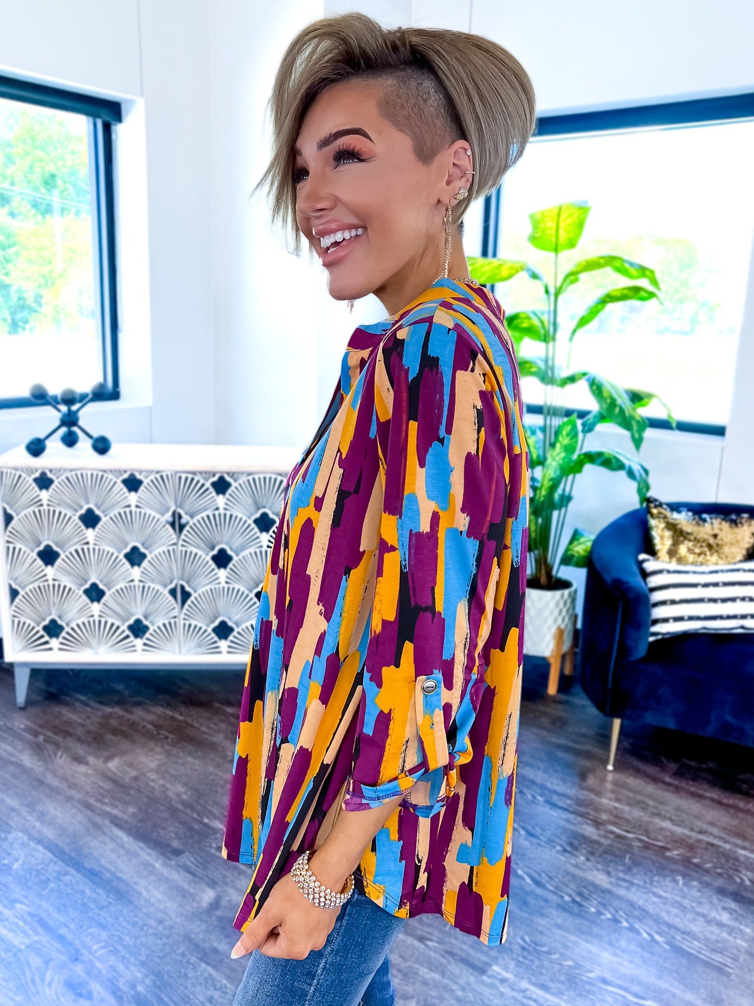 Lizzy Top | Dark Magenta sold by ZZs product image thumbnail 3