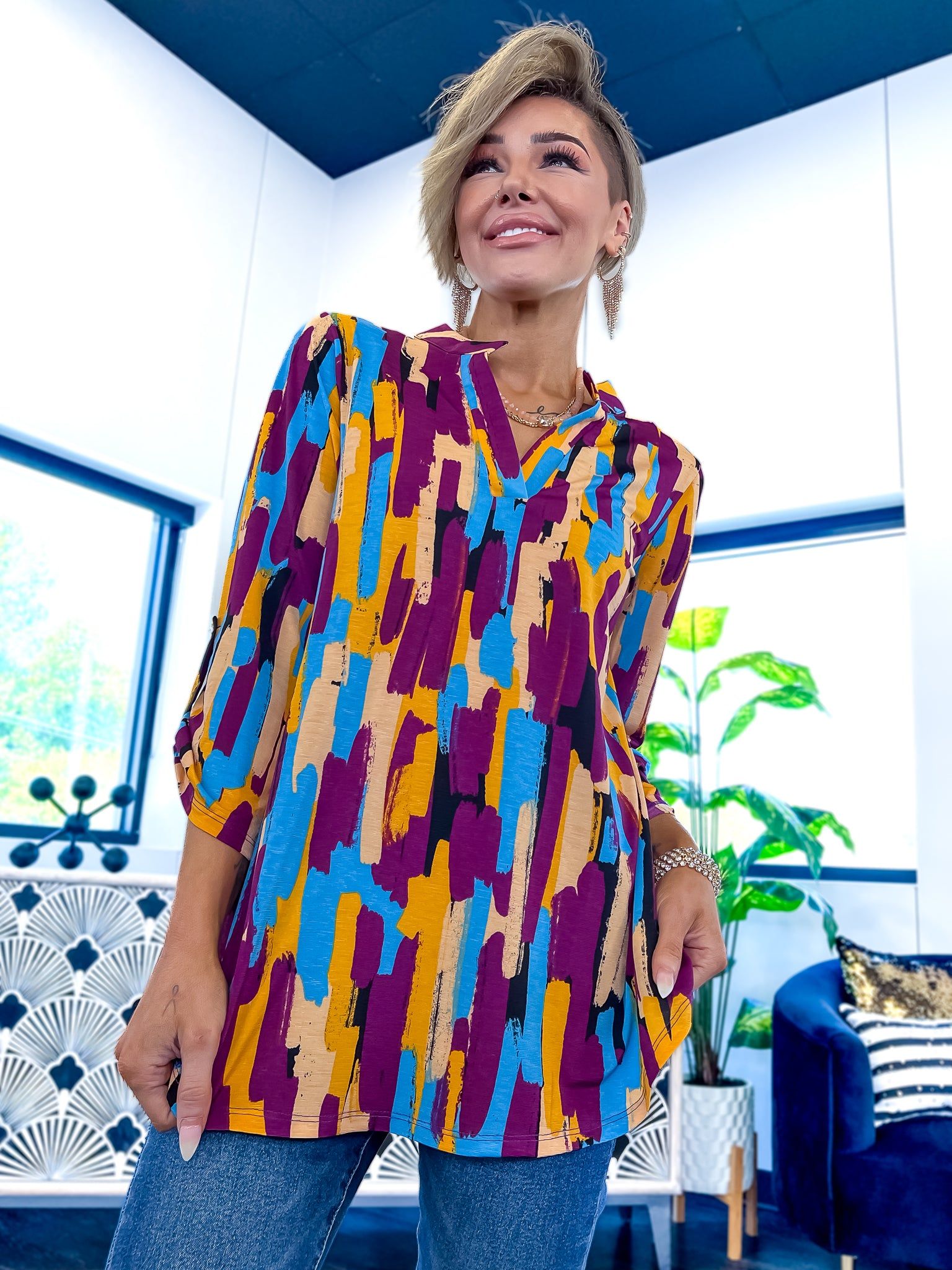 Lizzy Top | Dark Magenta sold by ZZs product image thumbnail 7