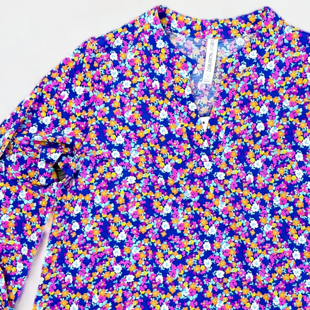 Blue Multi Lizzy Top sold by ZZs product image thumbnail 3