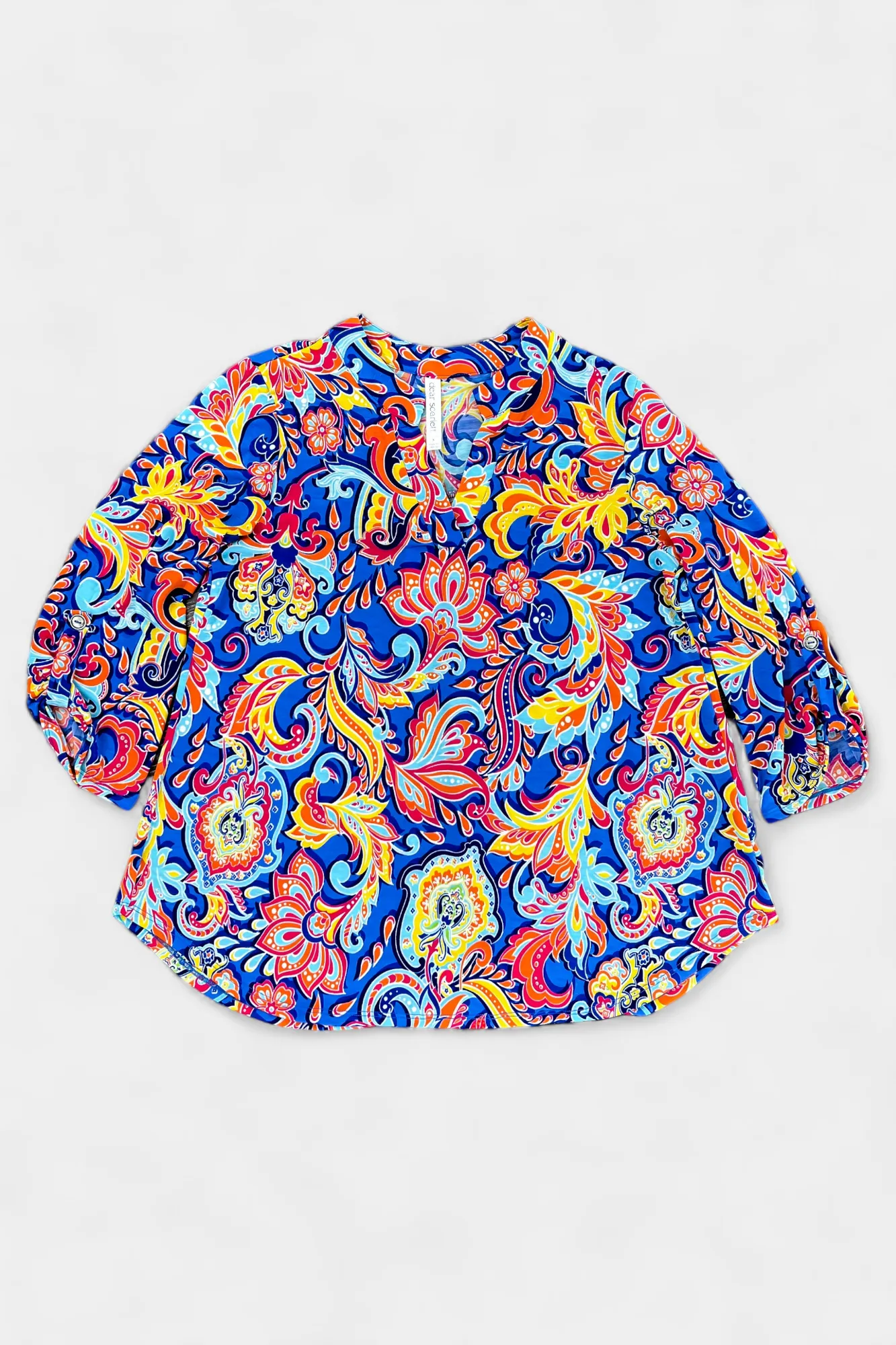 Royal Paisley Lizzy Top sold by ZZs product image thumbnail 2