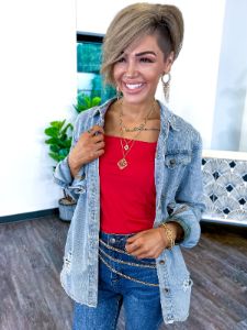 Metal Chain Belt | Gold sold by ZZs