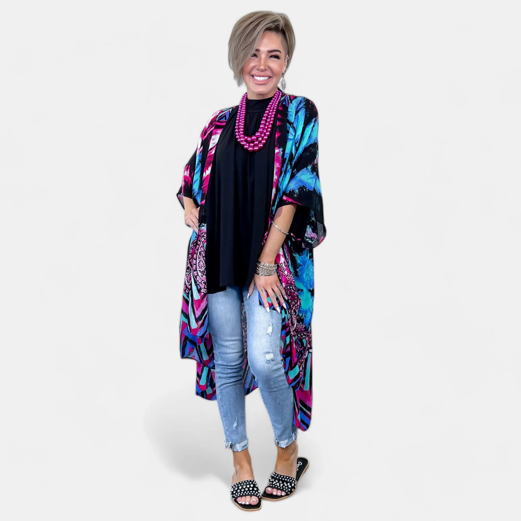 Cosmic Multi Kimono sold by ZZs product image thumbnail 3