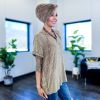 Mocha Ribbed Dolman Sleeve Top sold by ZZs