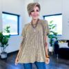 Mocha Ribbed Dolman Sleeve Top sold by ZZs
