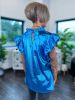 Turquoise Layla Metallic Top sold by ZZs