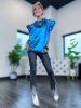 Turquoise Layla Metallic Top sold by ZZs