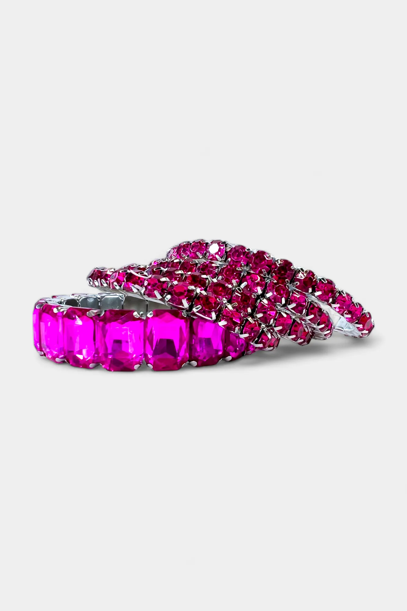 Fuchsia Stone Bracelet Set sold by ZZs product image thumbnail 3