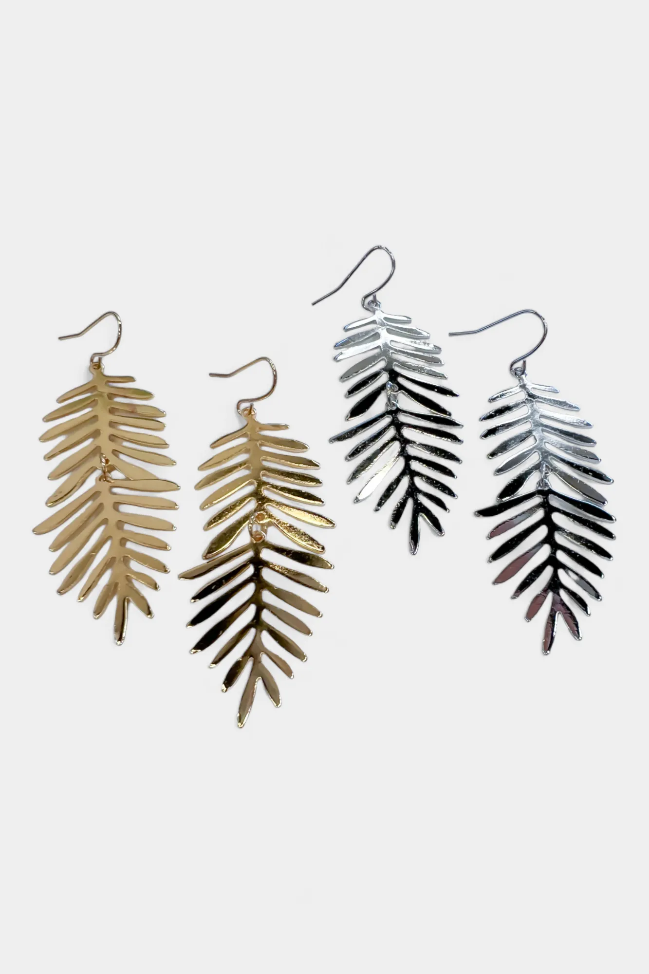 Leaf Drop Earrings sold by ZZs