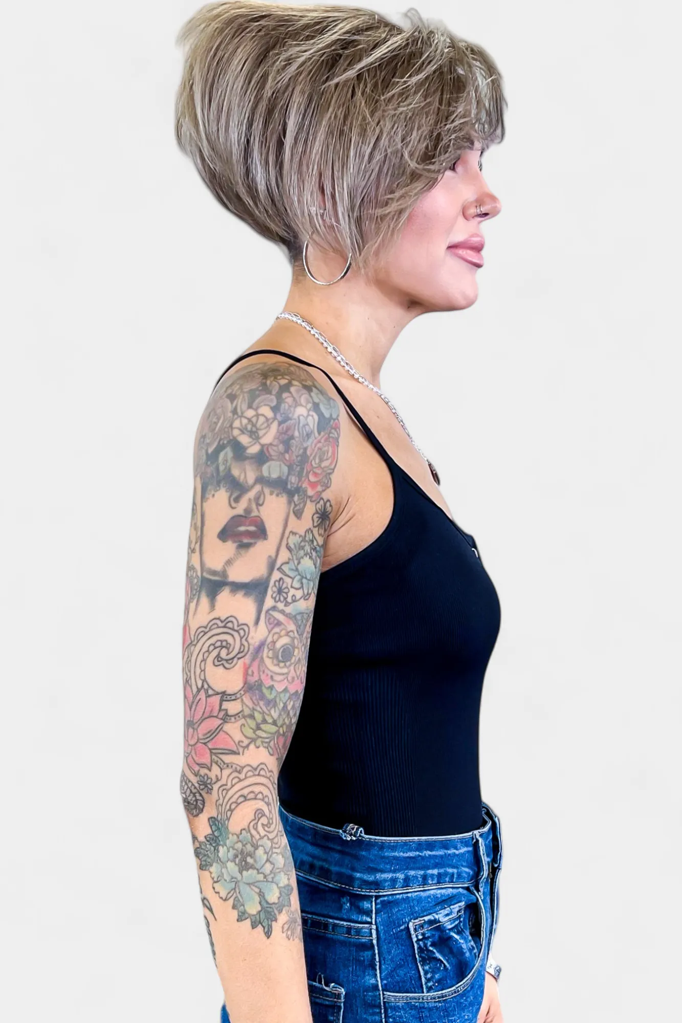 Black Snap Bodysuit sold by ZZs product image thumbnail 5