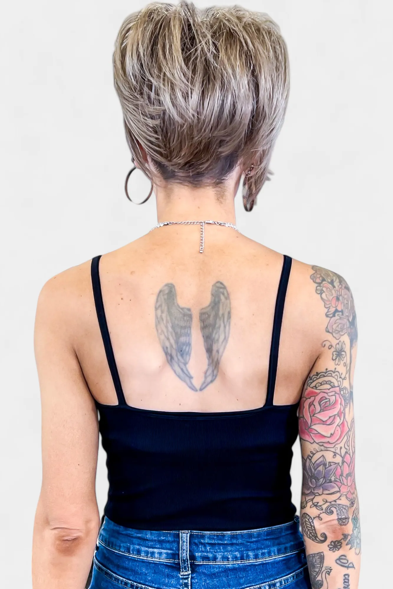 Black Snap Bodysuit sold by ZZs product image thumbnail 4