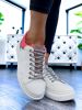 Rhinestone Platform Sneakers | Multi sold by ZZs