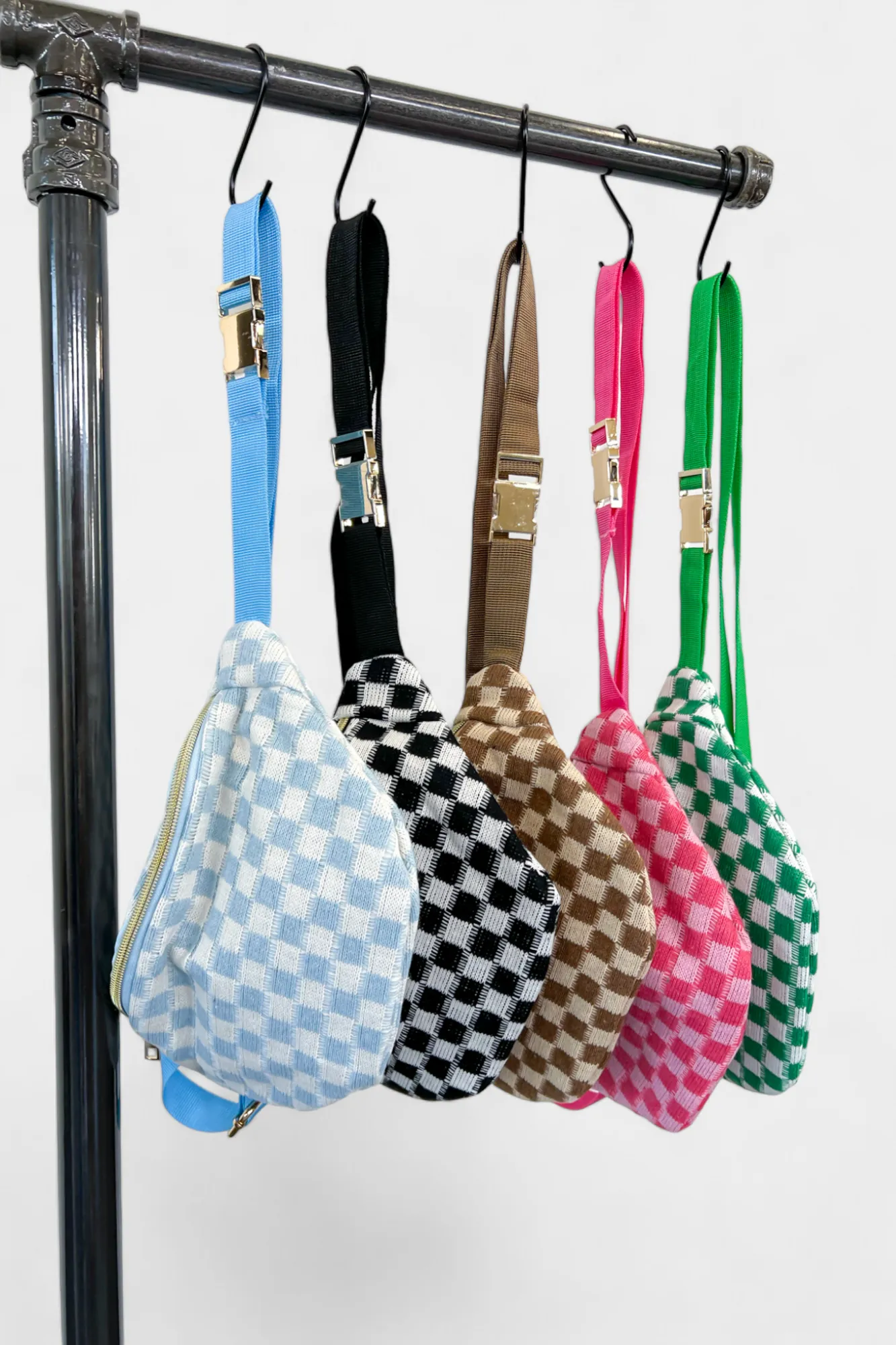 Checkered Crossbody Sling Bag sold by ZZs