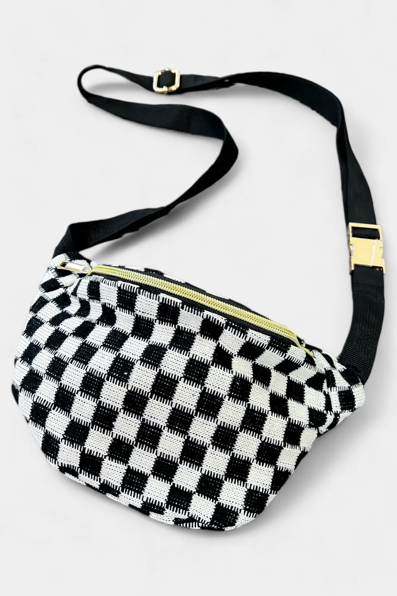 Checkered Crossbody Sling Bag sold by ZZs product image thumbnail 3