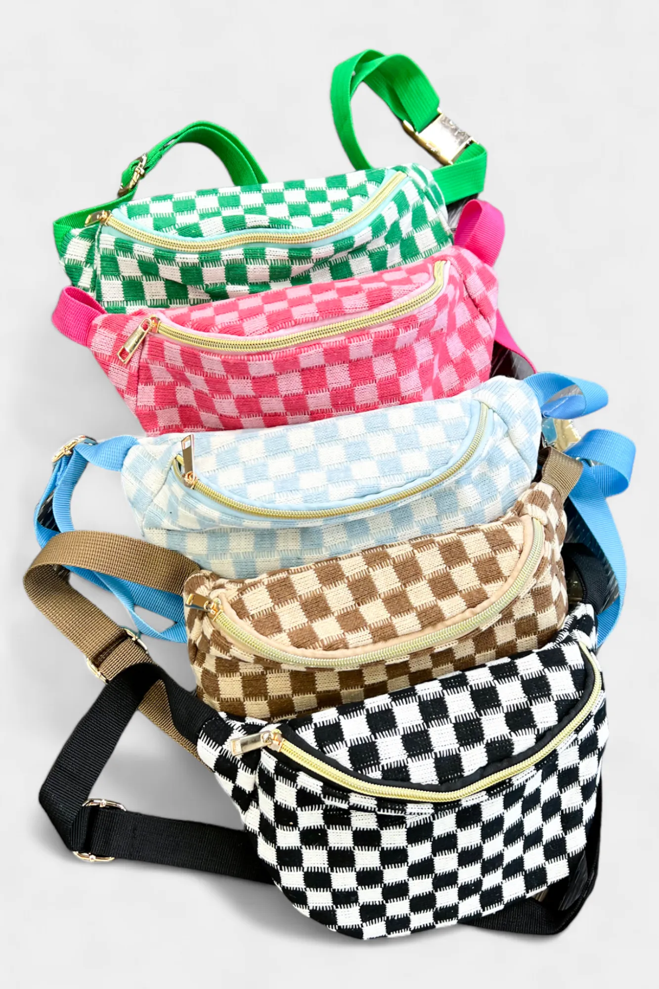 Checkered Crossbody Sling Bag sold by ZZs product image thumbnail 2