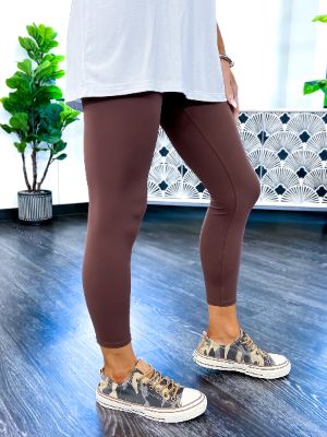 Elite Leggings | Brown [NO RETURNS] sold by ZZs