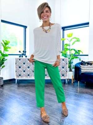 Green Higher Standards Pants [NO RETURNS] sold by ZZs