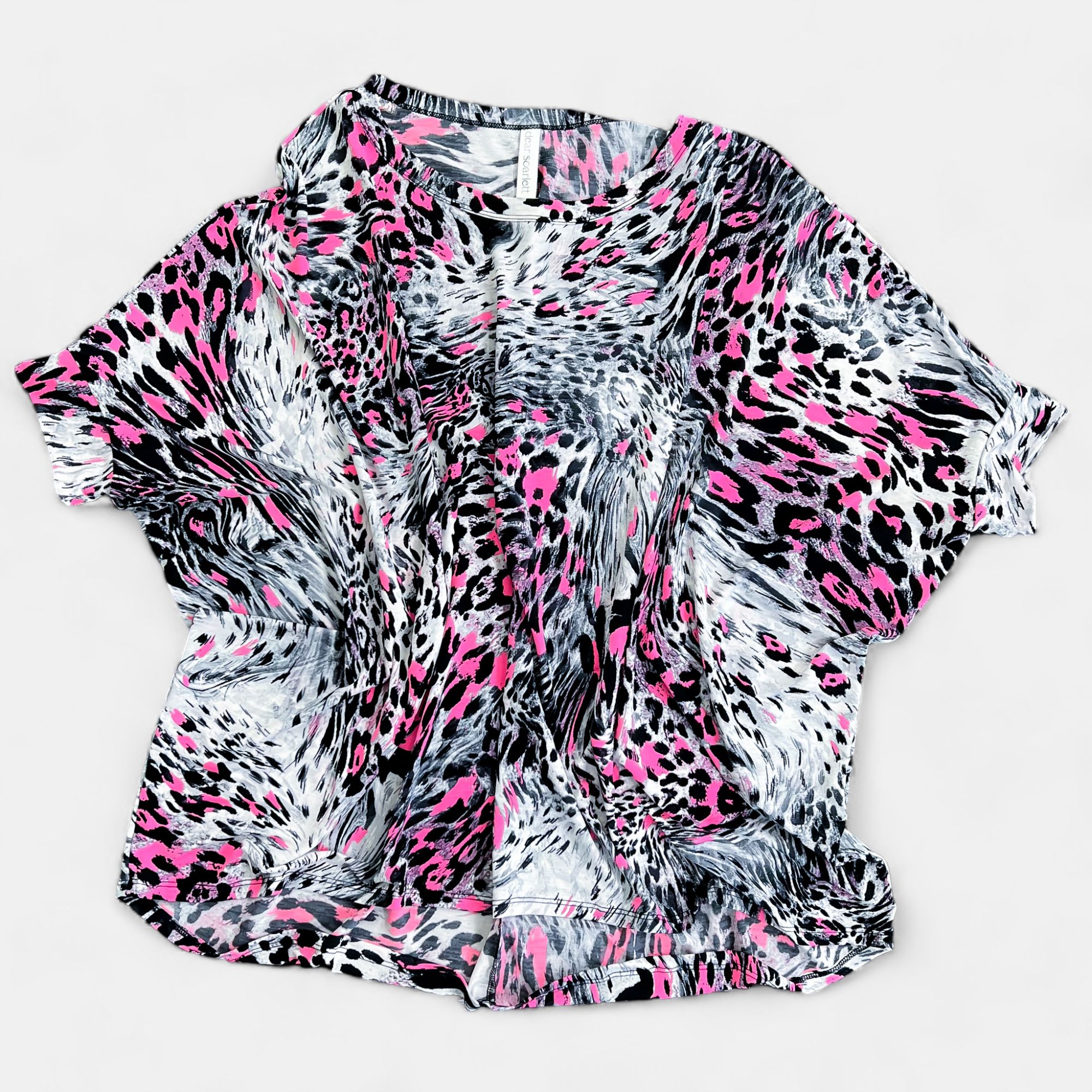 Grey Pink Animal Essential Top sold by ZZs product image thumbnail 2