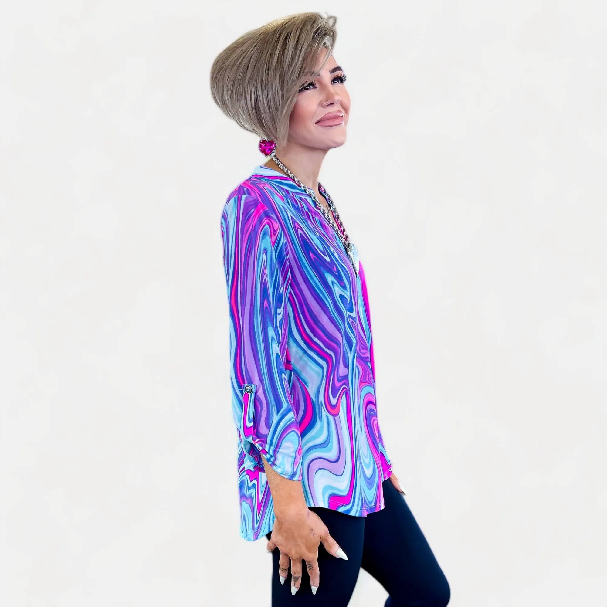 Multi Swirl Lizzy Top sold by ZZs product image thumbnail 5