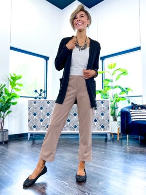 Mocha Higher Standards Pants sold by ZZs