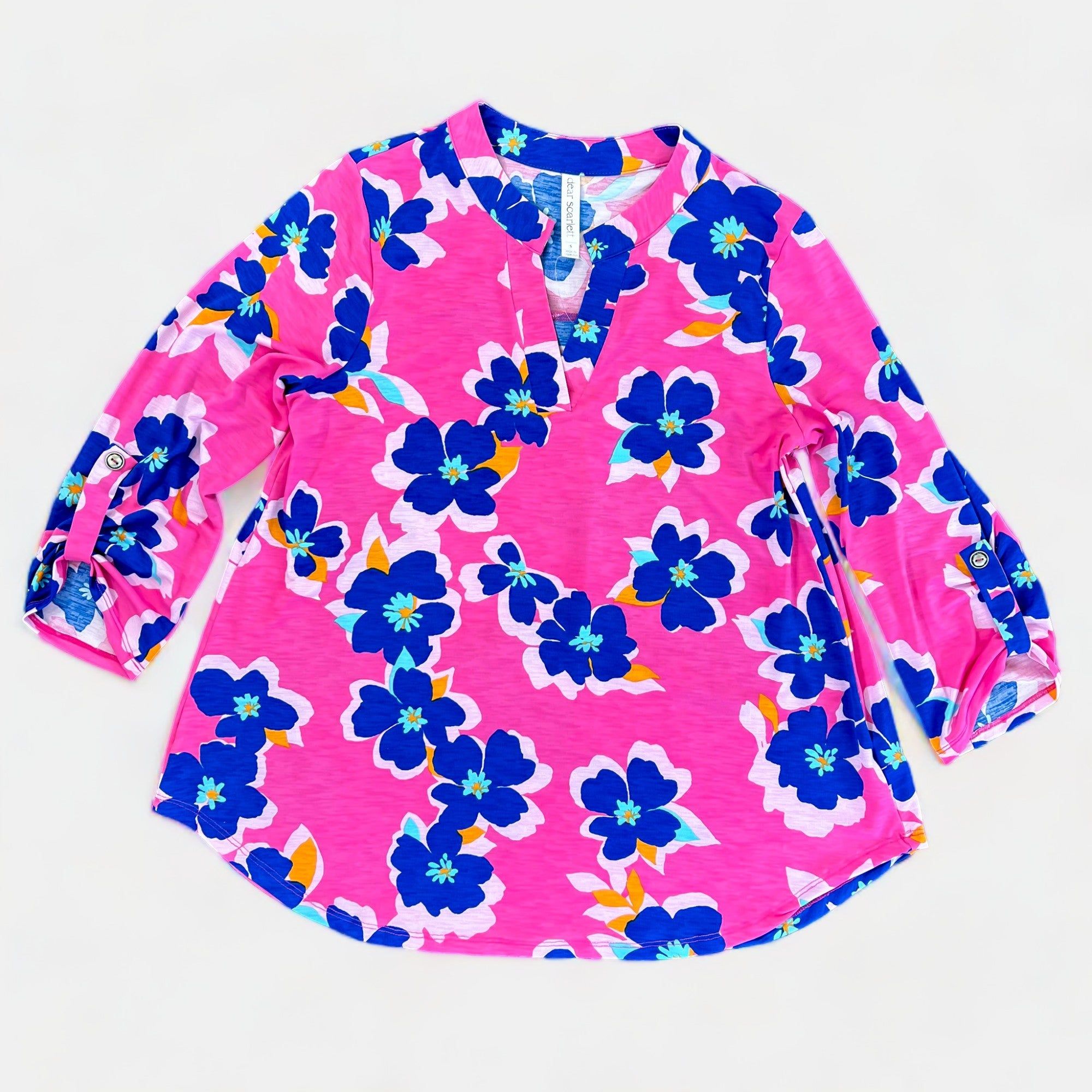 Pink Floral Lizzy Top sold by ZZs product image thumbnail 3