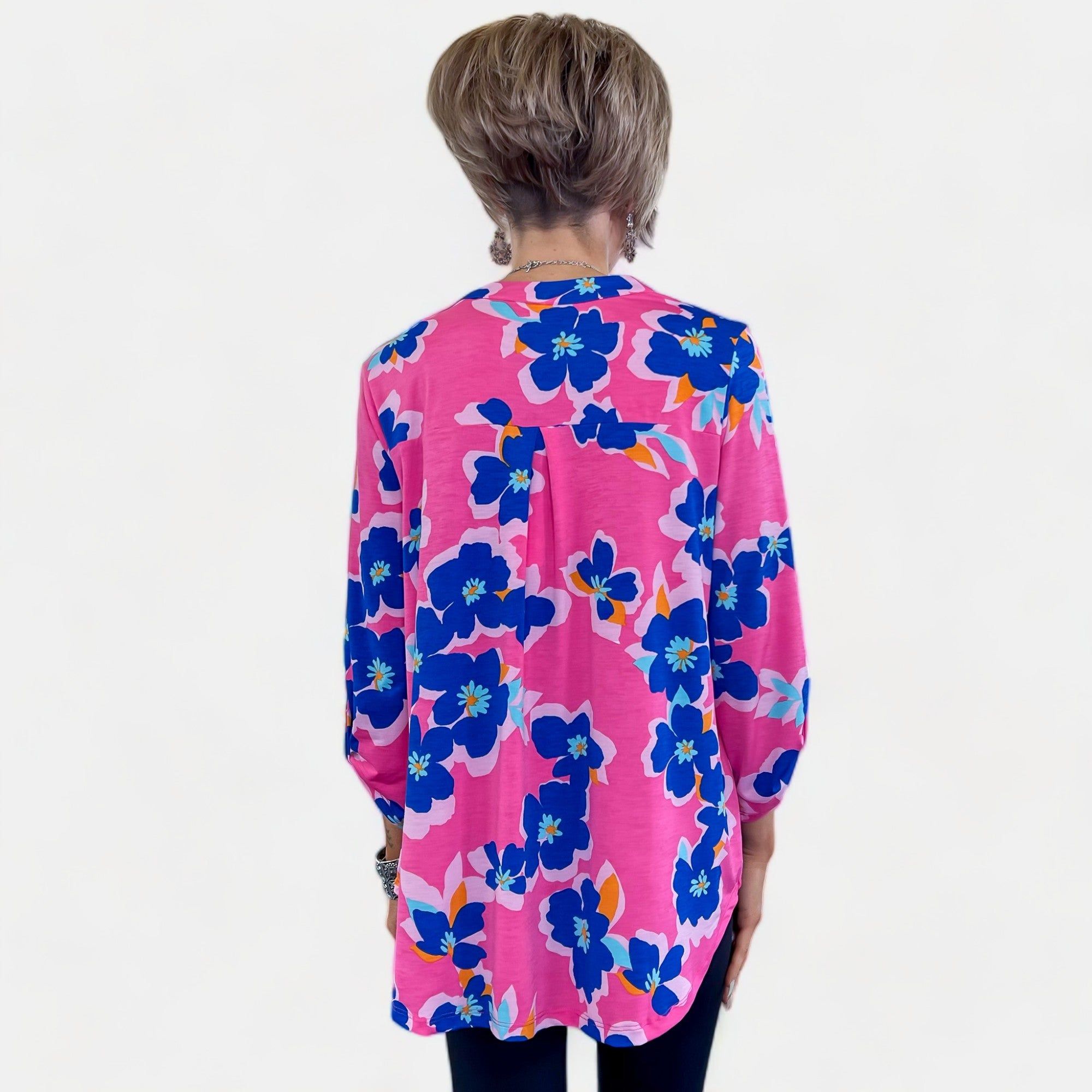 Pink Floral Lizzy Top sold by ZZs product image thumbnail 5