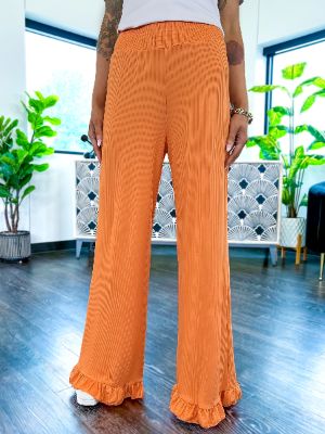 Scarlett Pants | Orange [NO RETURNS] sold by ZZs