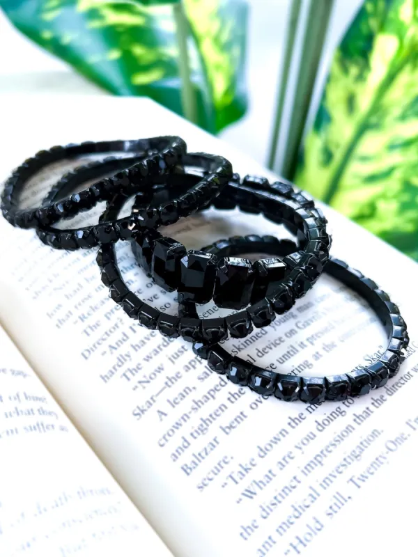 Stone Bracelet Sets | Black sold by ZZs