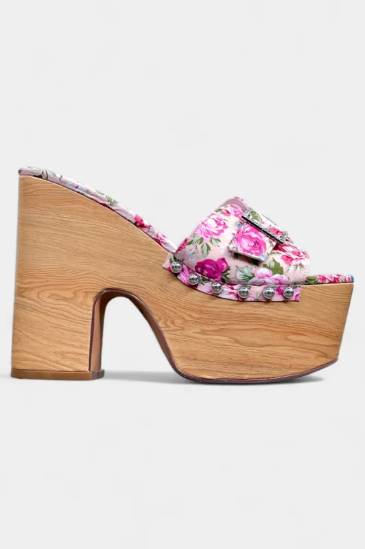 Floral Bloom Platform Heels sold by ZZs