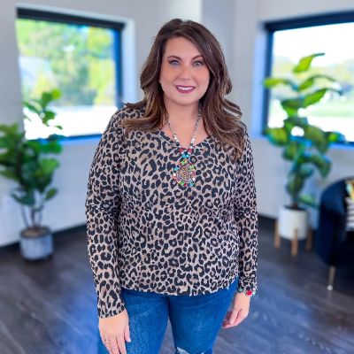 Animal Print Girlfriend Top sold by ZZs